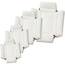 K&H Pet Products Deluxe Bolster Dog Crate Pad, Natural -PetSafe Kong Shop 121299 PT8. AC SS1800 V1685649290