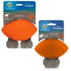 PetSafe Busy Buddy Football Treat Dispensing Tough Dog Chew Toy -PetSafe Kong Shop 121370 PT1. AC SS1800 V1628123209