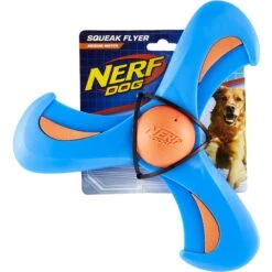 Nerf Dog Squeak Flyer Dog Toy -PetSafe Kong Shop 121844 PT3. AC SS1800 V1531558055