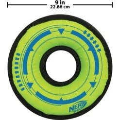 Nerf Dog Tuff Tug Cyclone Ring Dog Toy -PetSafe Kong Shop 121915 PT2. AC SS1800 V1493316163