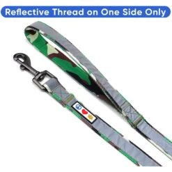 Pawtitas Camouflage Nylon Reflective Padded Dog Leash -PetSafe Kong Shop 121938 PT2. AC SS1800 V1681491909