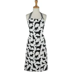 Design Imports Dog Show Printed Chef's Apron