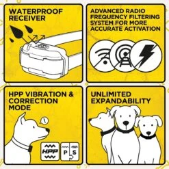 Dogtra E-FENCE 3500 Containment System In-Ground Wired Fence With Rechargeable Wireless Collar -PetSafe Kong Shop 123892 PT3. AC SS1800 V1626190003