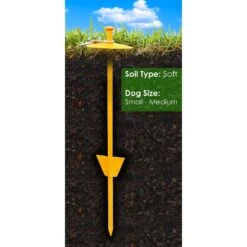 Boss Pet Prestige Dome Dog Stake -PetSafe Kong Shop 124415 PT3. AC SS1800 V1502726436