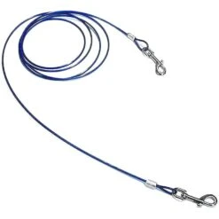 Boss Pet Prestige Dog Tie-Out, Medium, Blue -PetSafe Kong Shop 124445 PT2. AC SS1800 V1494882040