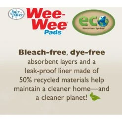 Four Paws Wee-Wee Superior Performance Eco Dog Pee Pads -PetSafe Kong Shop 124513 PT2. AC SS1800 V1685646791