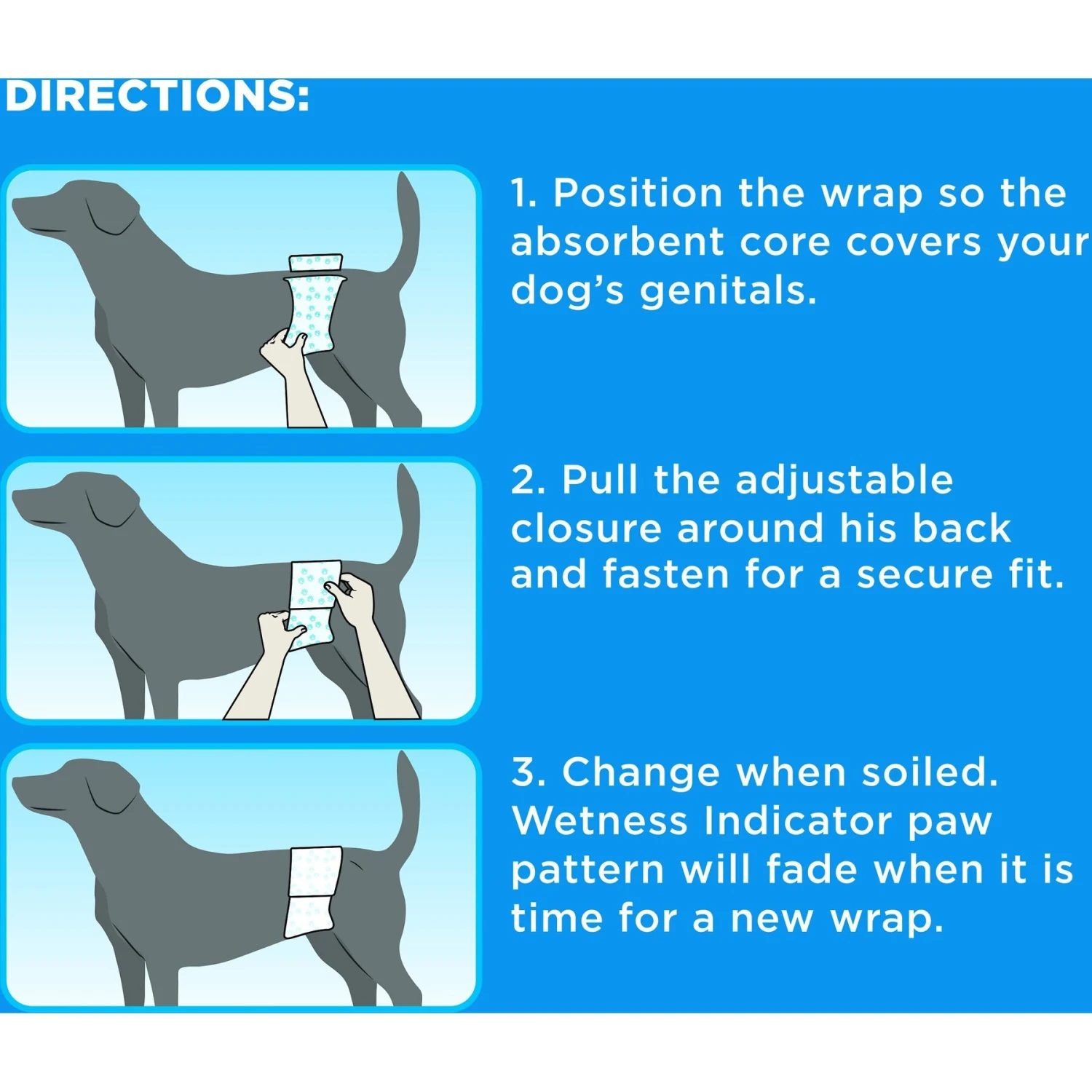 Wee-Wee Disposable Dog Diaper Super Absorbent Liner Pads 6 Wee-Wee Disposable Dog Diaper Super Absorbent Liner Pads - Image 6
