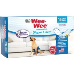 Wee-Wee Disposable Dog Diaper Super Absorbent Liner Pads 14 Wee-Wee Disposable Dog Diaper Super Absorbent Liner Pads -PetSafe Kong Shop 124520 PT6. AC SS1800 V1605137228