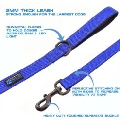 Max And Neo Dog Gear Nylon Reflective Double Dog Leash -PetSafe Kong Shop 124590 PT2. AC SS1800 V1600738285