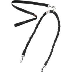 Mighty Paw BungeeX2 Nylon Reflective Double Dog Leash