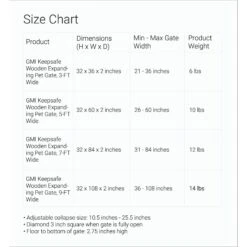 GMI Keepsafe Wooden Expanding Pet Gate 15 GMI Keepsafe Wooden Expanding Pet Gate -PetSafe Kong Shop 126328 PT7. AC SS1800 V1513892880