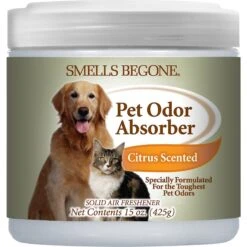 Smells Begone Citrus Pet Odor Absorbing Solid Gel
