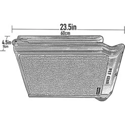 Pet Gear Travel Lite Bi-Fold Dog Car Ramp With SupertraX -PetSafe Kong Shop 126880 PT2. AC SS1800 V1673364018