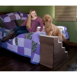 Pet Gear Easy Step IV Deluxe Soft Cat & Dog Stairs -PetSafe Kong Shop 126892 PT4. AC SS1800 V1496353272