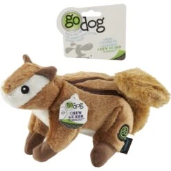 GoDog Wildlife Chew Guard Chipmunk Squeaky Plush Dog Toy 6 GoDog Wildlife Chew Guard Chipmunk Squeaky Plush Dog Toy -PetSafe Kong Shop 132509 PT1. AC SS1800 V1530922142