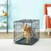 Paws & Pals Oxgord Double Door Collapsible Wire Dog Crate