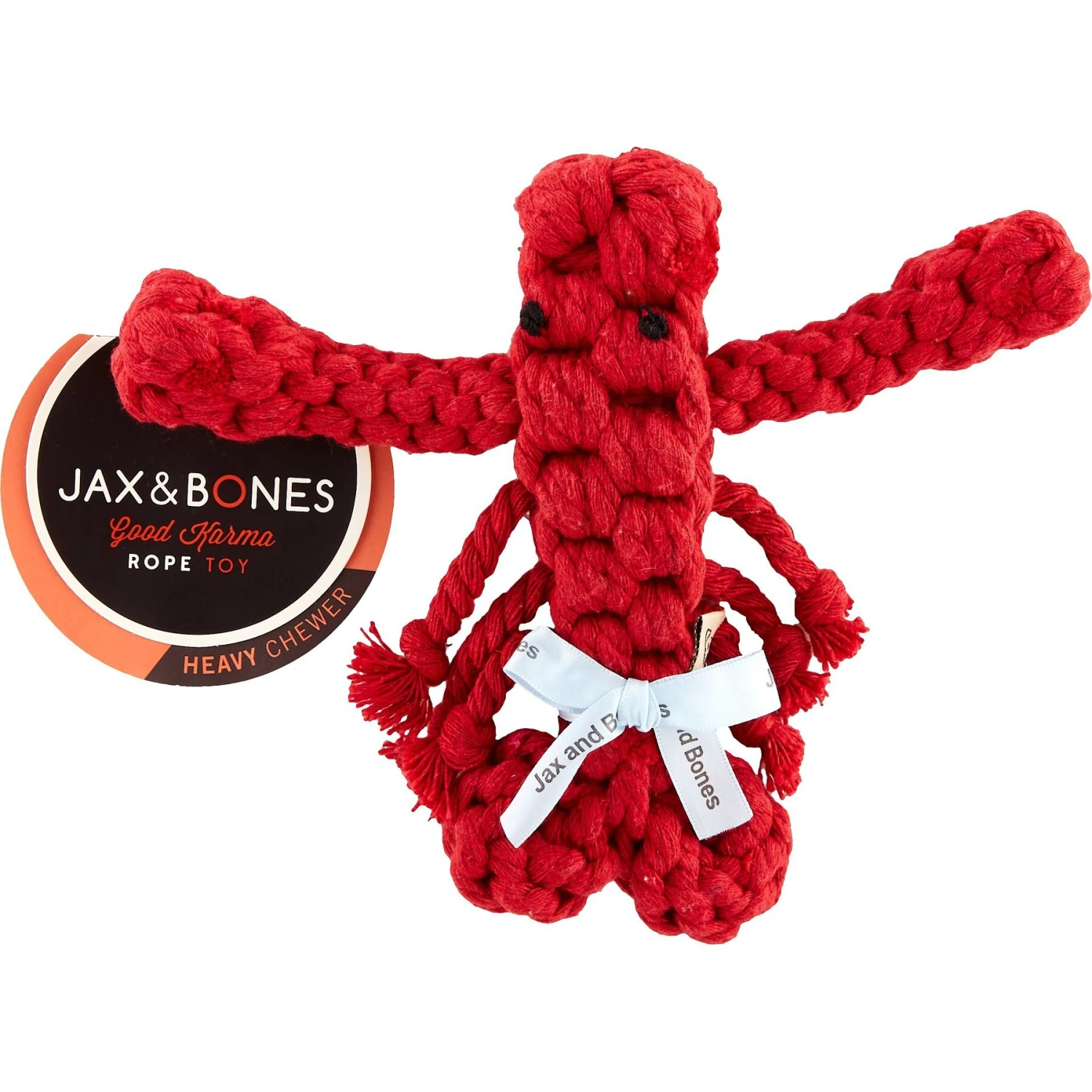 Jax And Bones Louie The Lobster Rope Dog Toy 2 Jax And Bones Louie The Lobster Rope Dog Toy - Image 2