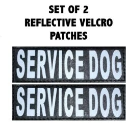 Doggie Stylz Service Dog Patch, 2 Count