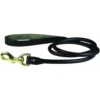 OmniPet Round Latigo Leather Dog Leash
