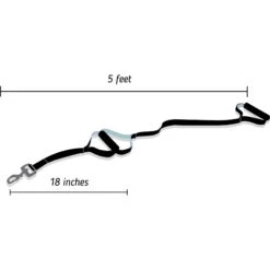 Leashboss Original Heavy Duty Two Handle No Pull Double Dog Leash 10 Leashboss Original Heavy Duty Two Handle No Pull Double Dog Leash -PetSafe Kong Shop 136727 PT4. AC SS1800 V1504019445