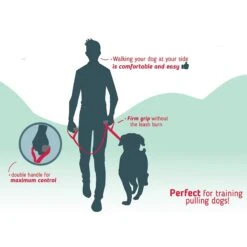 Leashboss Original Heavy Duty Two Handle No Pull Double Dog Leash 11 Leashboss Original Heavy Duty Two Handle No Pull Double Dog Leash -PetSafe Kong Shop 136727 PT5. AC SS1800 V1504019445