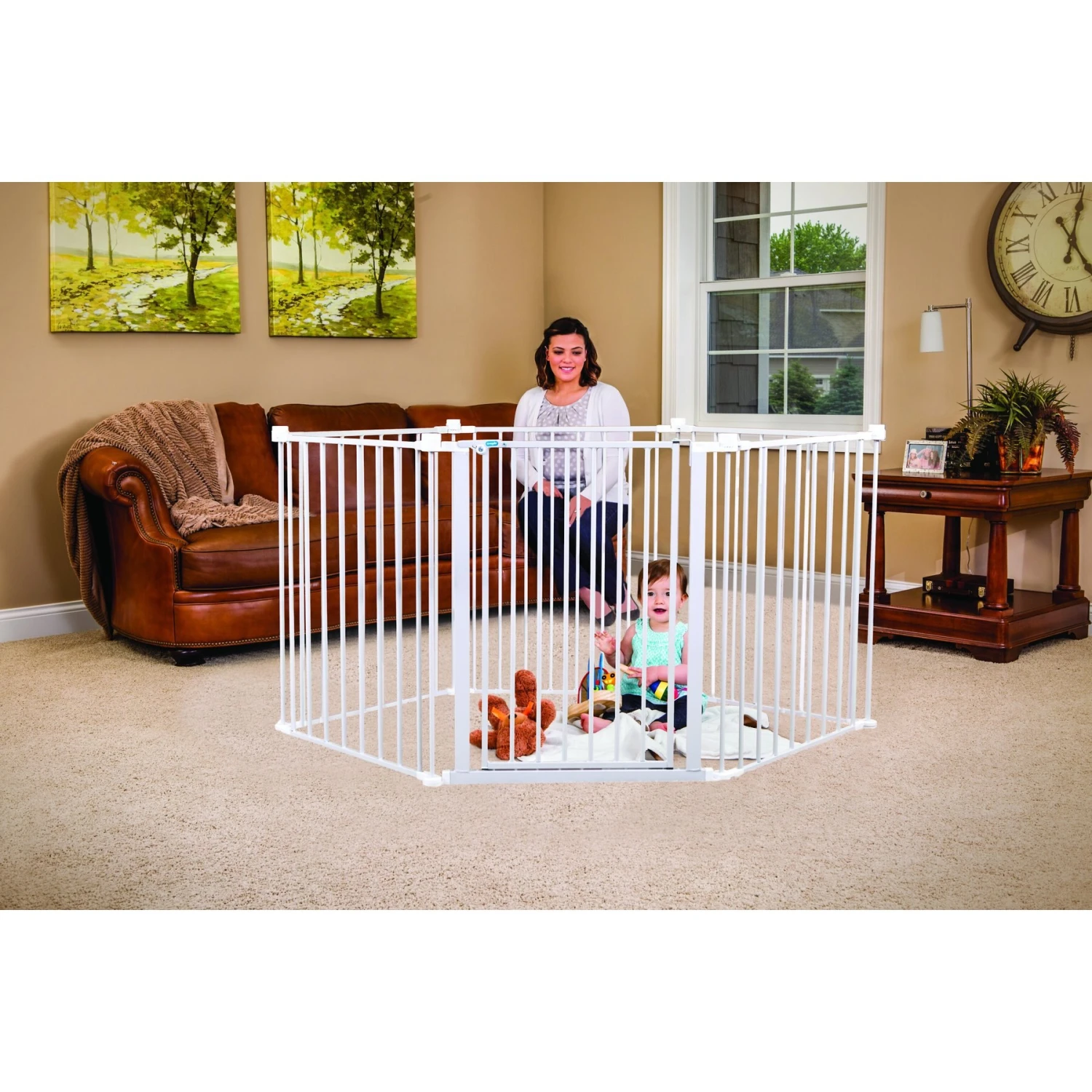 Regalo Pet Products 4-in-1 Play Yard Configurable Dog Gate 3 Regalo Pet Products 4-in-1 Play Yard Configurable Dog Gate - Image 3