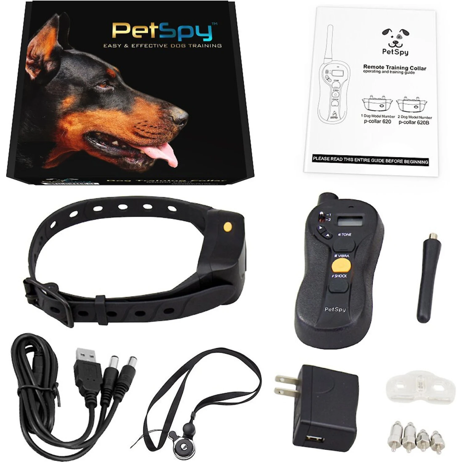 PetSpy P620 Waterproof Remote Dog Training Collar 2 PetSpy P620 Waterproof Remote Dog Training Collar - Image 2
