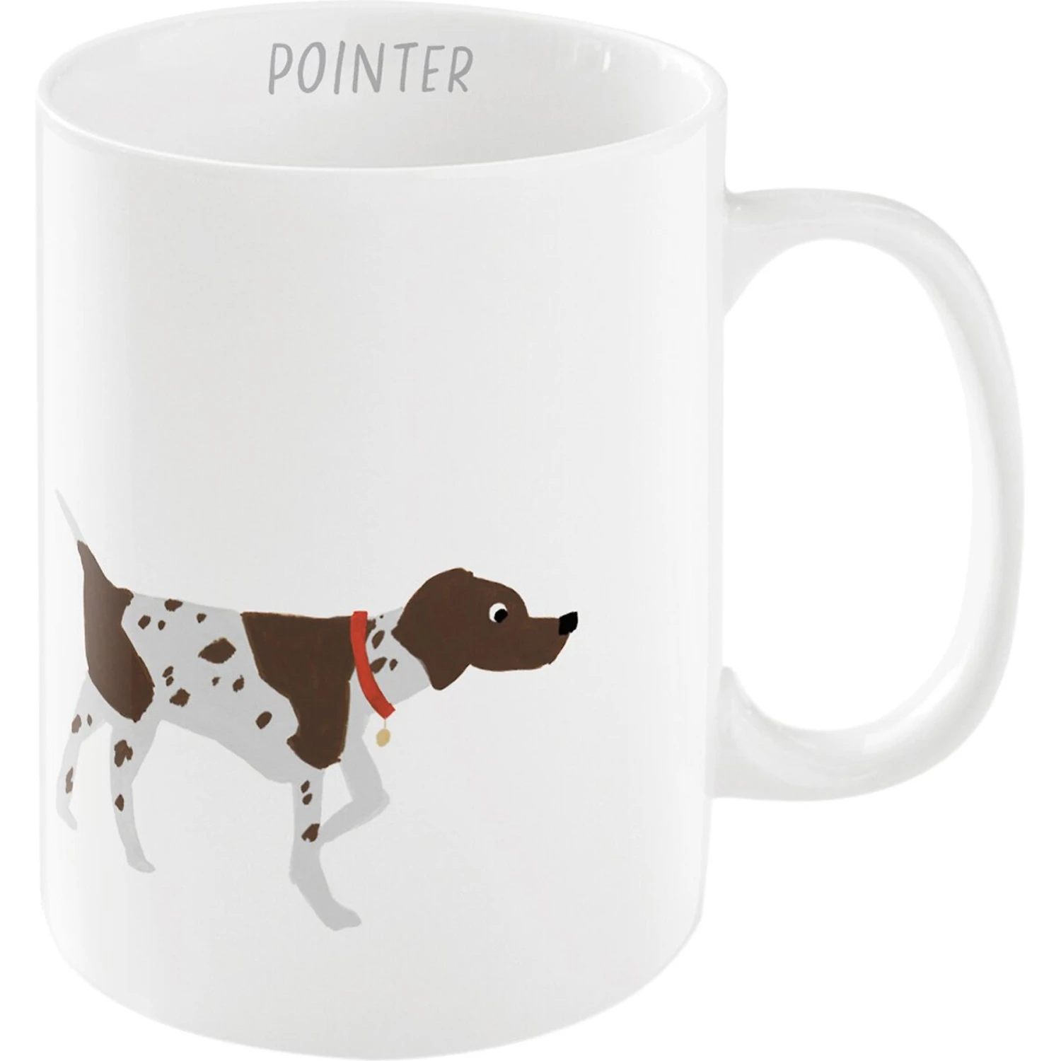 Pet Shop By Fringe Studio Happy Pointer Coffee Mug 1 Pet Shop By Fringe Studio Happy Pointer Coffee Mug