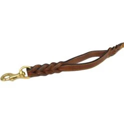 Soft Touch Collars Leather Braided Traffic Handle Dog Leash -PetSafe Kong Shop 139758 PT2. AC SS1800 V1508447438