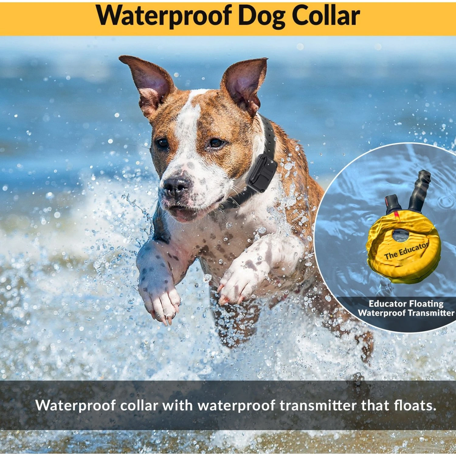 Educator By E-Collar Technologies 3/4 Mile Range Waterproof Dog Training Collar 6 Educator By E-Collar Technologies 3/4 Mile Range Waterproof Dog Training Collar - Image 6