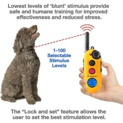 Educator By E-Collar Technologies Easy Educator 1/2 Mile Range Waterproof Dog Training Collar -PetSafe Kong Shop 139864 PT2. AC SS1800 V1595884857