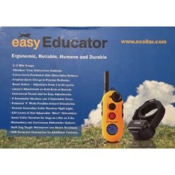 Educator By E-Collar Technologies Easy Educator 1/2 Mile Range Waterproof Dog Training Collar -PetSafe Kong Shop 139864 PT5. AC SS1800 V1627312282