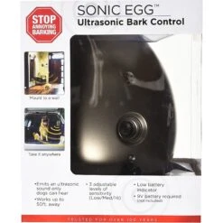 Sunbeam Sonic Egg Ultrasonic Bark Control Device 13 Sunbeam Sonic Egg Ultrasonic Bark Control Device -PetSafe Kong Shop 140471 PT5. AC SS1800 V1509571647