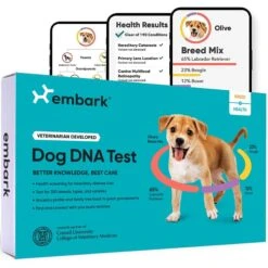 Embark Breed Identification & Health Condition Identification DNA Test For Dogs