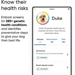 Embark Breed Identification & Health Condition Identification DNA Test For Dogs 11 Embark Breed Identification & Health Condition Identification DNA Test For Dogs -PetSafe Kong Shop 140974 PT2. AC SS1800 V1682529041