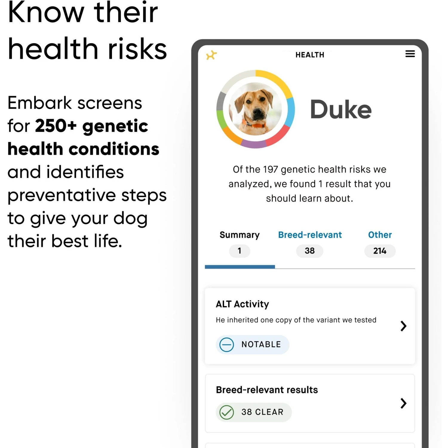 Embark Breed Identification & Health Condition Identification DNA Test For Dogs 3 Embark Breed Identification & Health Condition Identification DNA Test For Dogs - Image 3