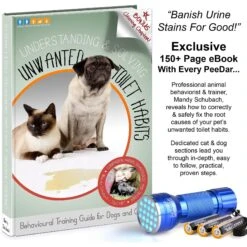 PeeDar 2.0 UV LED Flashlight Urine Detector 15 PeeDar 2.0 UV LED Flashlight Urine Detector -PetSafe Kong Shop 141016 PT6. AC SS1800 V1569341603