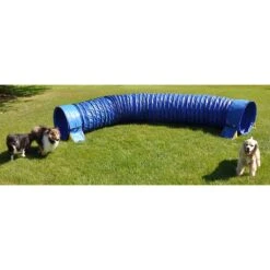 Cool Runners Agility Lightweight PVC Dog Training Tunnel With Tunnel Bags, 15-ft -PetSafe Kong Shop 141166 PT2. AC SS1800 V1517528751
