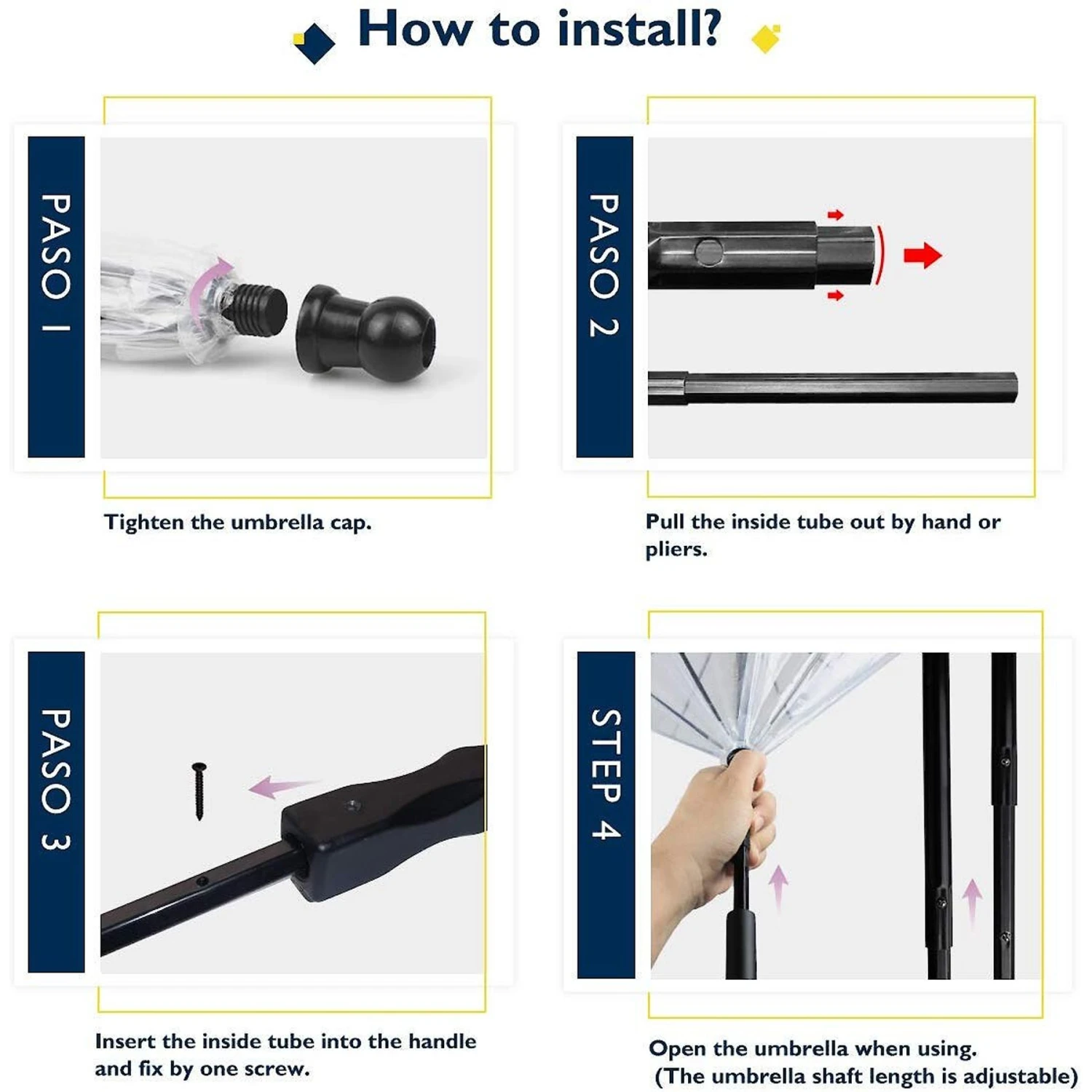 LesyPet Dog Umbrella With Leash 4 LesyPet Dog Umbrella With Leash - Image 4