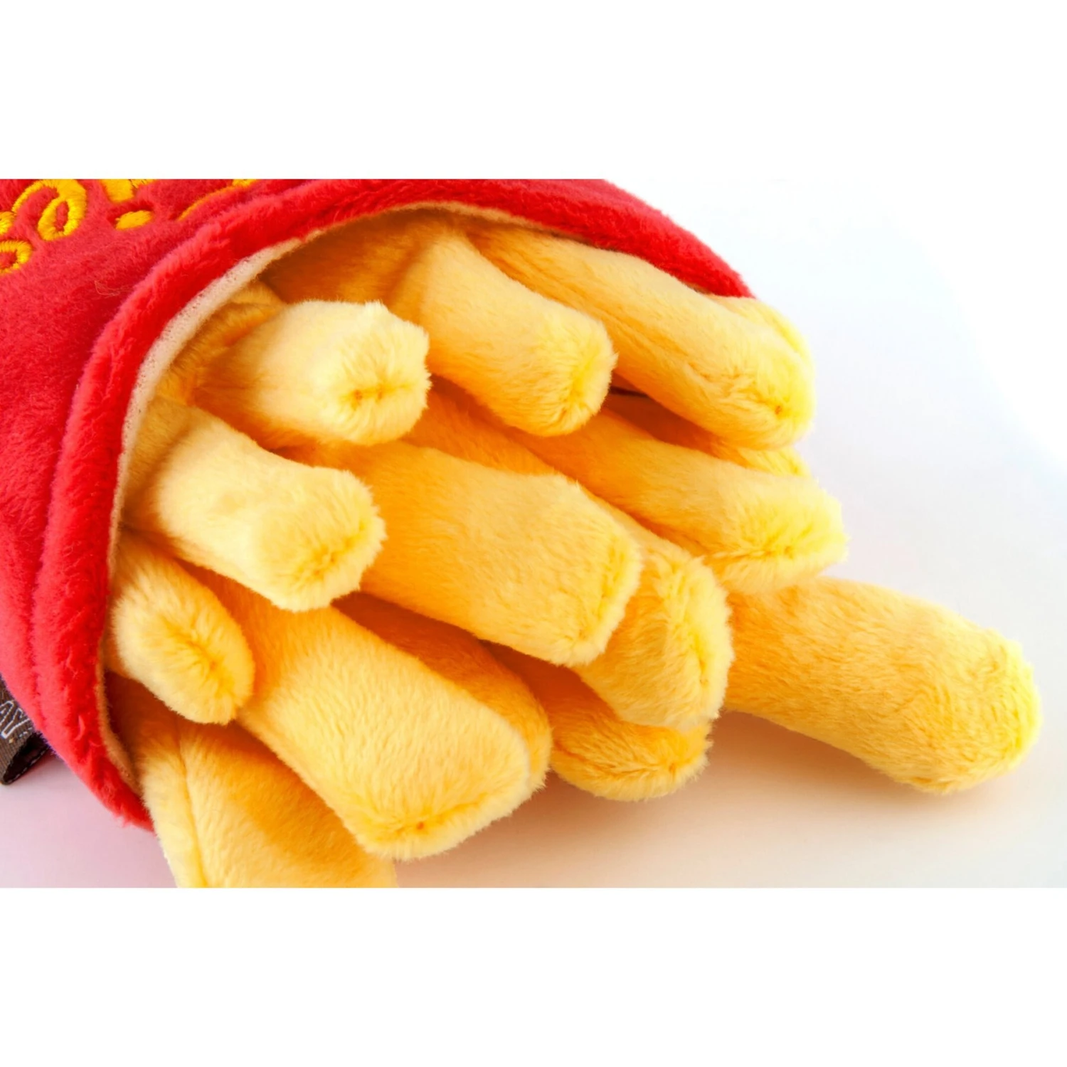 P.L.A.Y. Pet Lifestyle And You American Classic Food French Fries Squeaky Plush Dog Toy 2 P.L.A.Y. Pet Lifestyle And You American Classic Food French Fries Squeaky Plush Dog Toy - Image 2