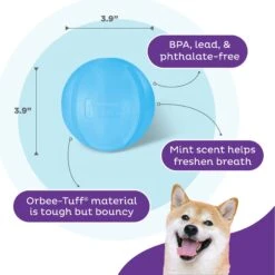 Planet Dog Orbee-Tuff Guru Treat Dispensing Dog Chew Toy -PetSafe Kong Shop 143948 PT2. AC SS1800 V1646769418