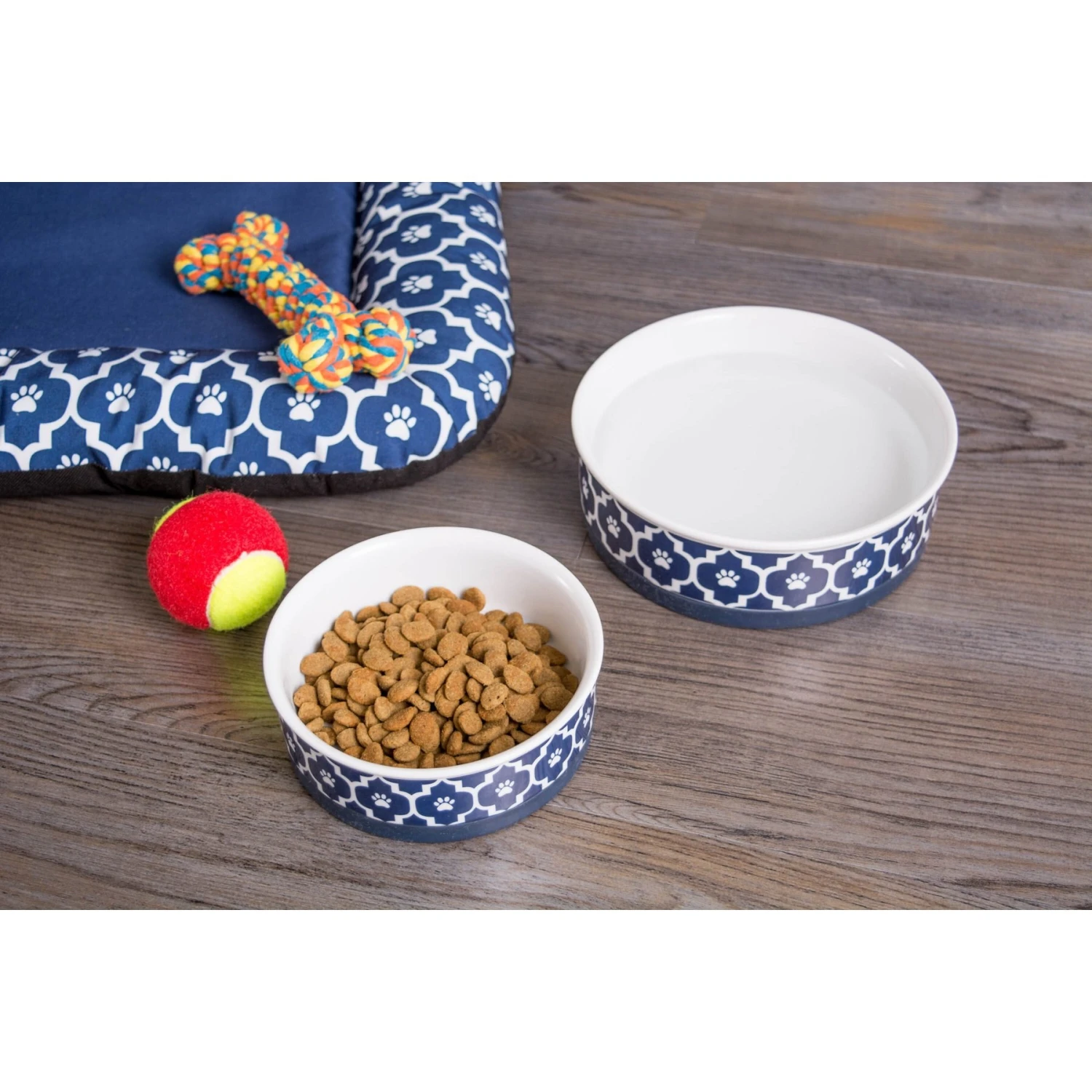 Bone Dry Lattice Non-Skid Ceramic Dog & Cat Bowl 3 Bone Dry Lattice Non-Skid Ceramic Dog & Cat Bowl - Image 3