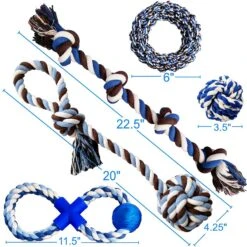 Otterly Pets Assorted Medium To Large Rope Dog Toys -PetSafe Kong Shop 145541 PT4. AC SS1800 V1630454804