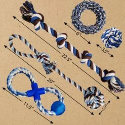 Otterly Pets Assorted Medium To Large Rope Dog Toys -PetSafe Kong Shop 145541 PT8. AC SS1800 V1524237413