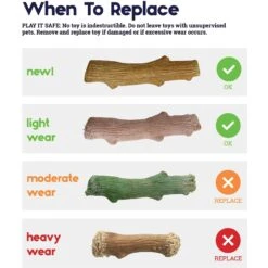 Petstages Deerhorn Tough Dog Chew Toy -PetSafe Kong Shop 148094 PT4. AC SS1800 V1631680604