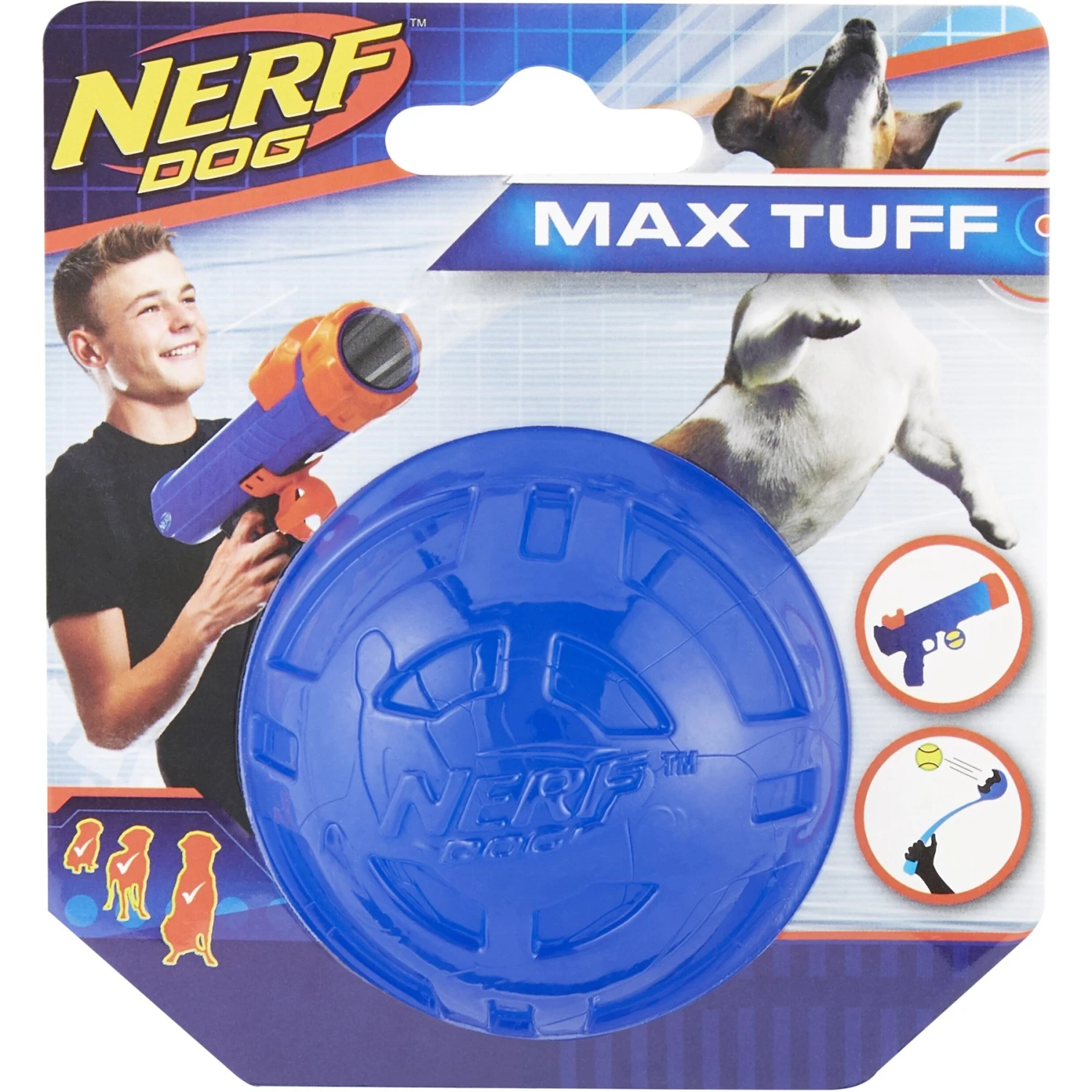 Nerf Dog Ultra Tough TPR Ball Dog Toy 3 Nerf Dog Ultra Tough TPR Ball Dog Toy - Image 3