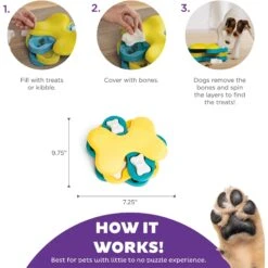 Nina Ottosson By Outward Hound Tornado Puzzle Game Dog Toy -PetSafe Kong Shop 148597 PT2. AC SS1800 V1694286652