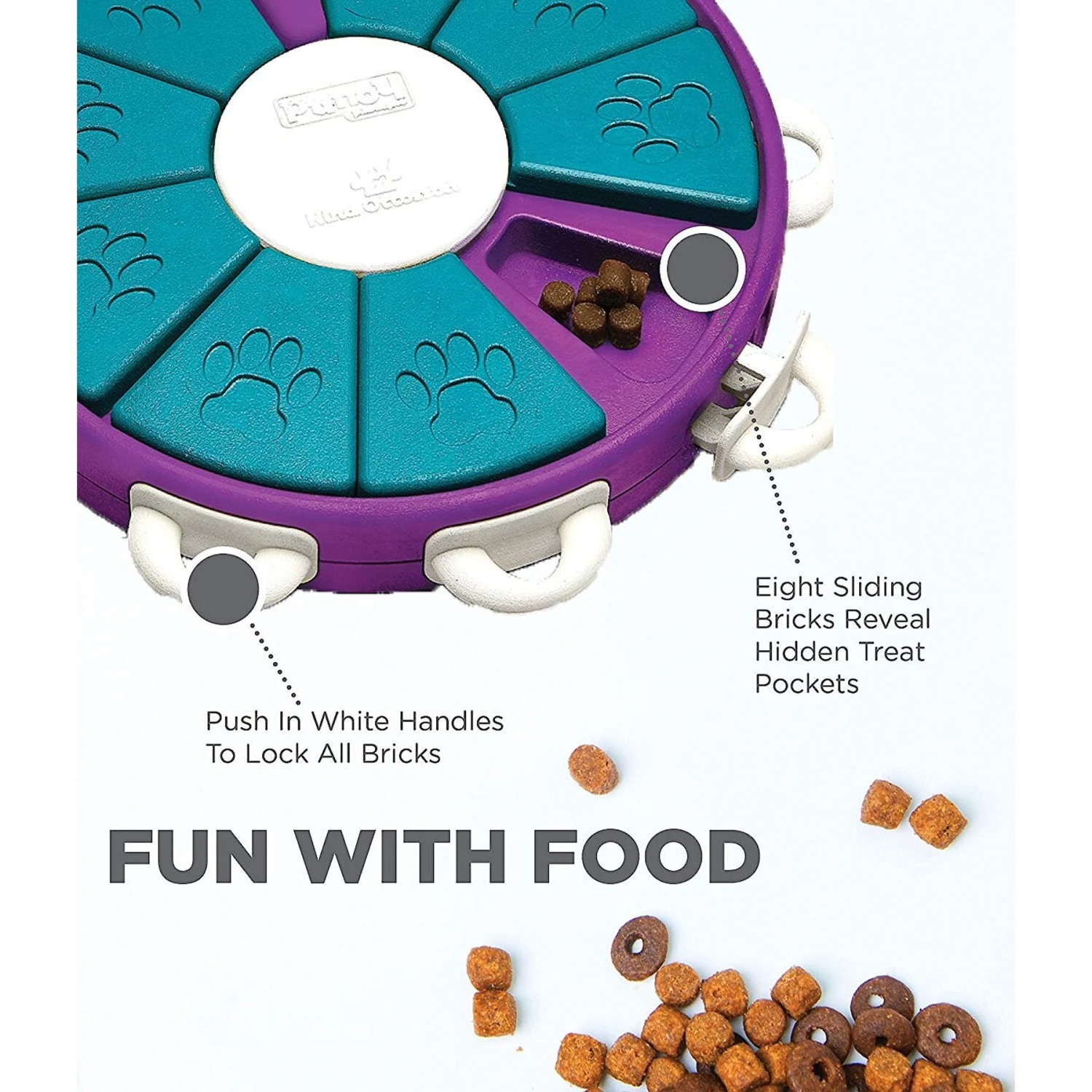 Nina Ottosson By Outward Hound Twister Puzzle Game Dog Toy 2 Nina Ottosson By Outward Hound Twister Puzzle Game Dog Toy - Image 2