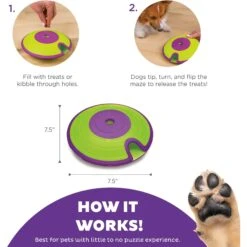 Nina Ottosson By Outward Hound Treat Maze Puzzle Game Dog Toy -PetSafe Kong Shop 148605 PT2. AC SS1800 V1694287304