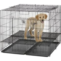 MidWest Double Door Collapsible Wire Puppy Crate 10 MidWest Double Door Collapsible Wire Puppy Crate -PetSafe Kong Shop 148953 PT3. AC SS1800 V1569025831